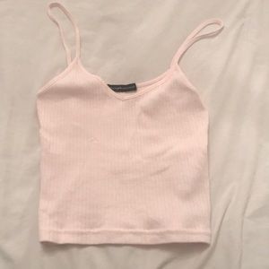 Brandy Melville light pink tank top...